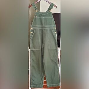 Big Bud Press Olive Overalls, Medium